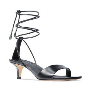 Michael Michael Kors Women's Jaida Ankle-Tie Sandals - Black